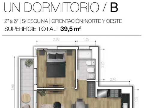 Departamento en venta en  Pichincha, Rosario 1 dormitorio c/ amenities!