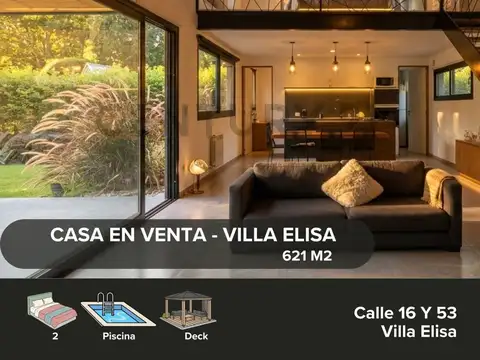 Casa en Venta en Villa Elisa
