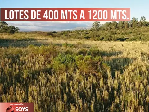 Terreno en Venta de 1017,0 m2