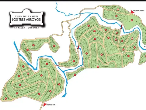 Club de Campo Los Tres Arroyos - Oportunidad Lote - La Falda