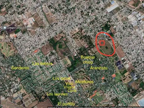 Terreno en Venta 210  mts Frente