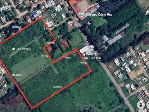 Terreno en Venta 150  mts Fondo