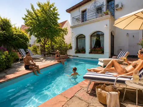 Casa con gran parque y pileta en La Lucila