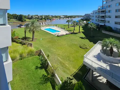 Departamento 3 ambientes Con Cochera, Complejo Amenities, Piscina Vista al Río, Nordelta