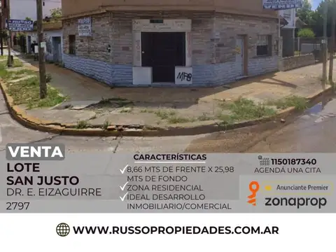 Venta Lote San Justo