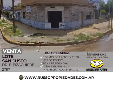 Venta Lote San Justo