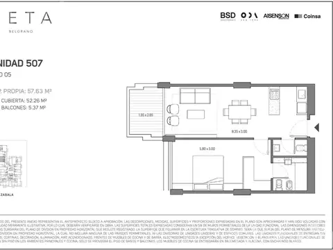 Departamento - Belgrano