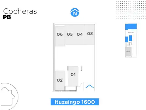 Cochera en desarrollo Rosario Abasto