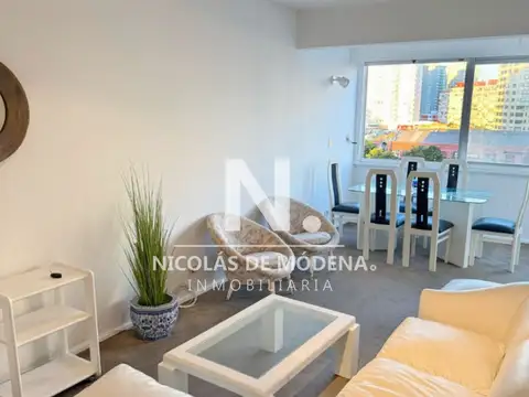Venta apartamento 1 dormitorio y medio en Punta del este, Primera línea