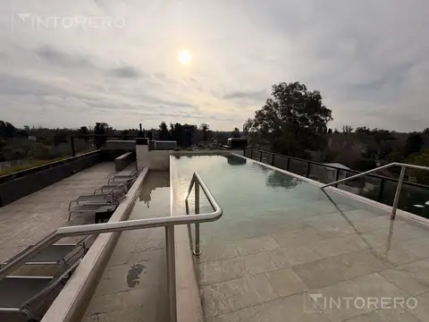 Monoambiente dividido en alquiler en complejo con amenities de categoría en Parque Leloir.