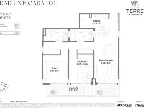 Departamento en Venta Apto profesional