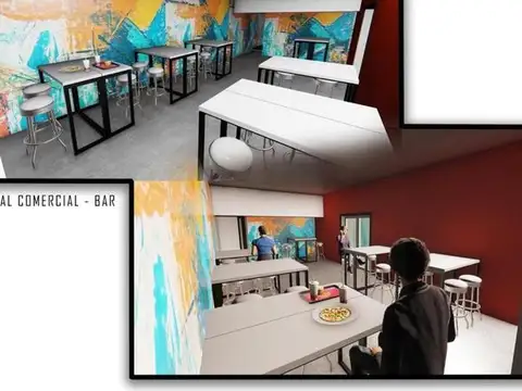 Departamento 2 ambientes con 1 baño