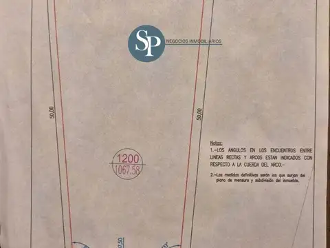 Terreno en Venta en Haras Santa María, USD 165.000