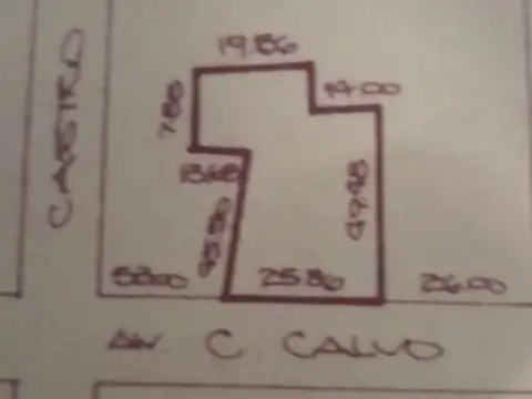 Terreno en venta zona Boedo