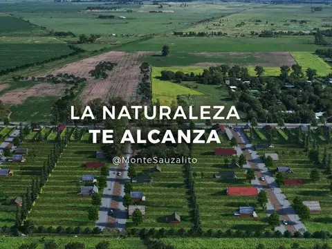 Monte Sauzalito - Amplios terrenos de 470 mts2 - FINANCIADOS