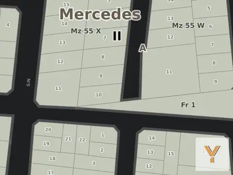 Terreno en Venta en Mercedes, USD 30.000