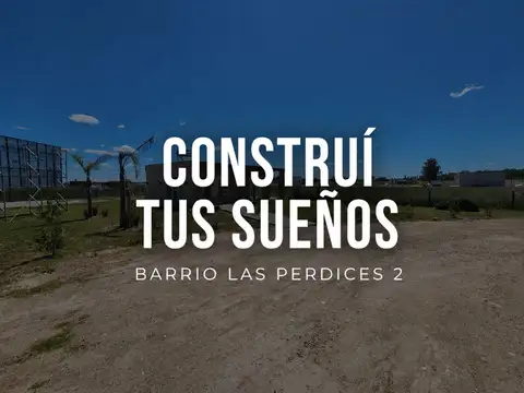 LOTE 800M2 BARRIO LAS PERDICES 2