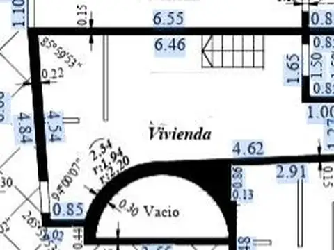 Departamento en Alquiler de 3 ambientes