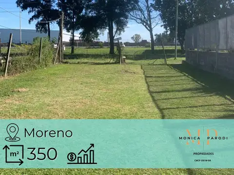 Lote en venta sobre colectora Acceso Oeste en Moreno – excelente ubicación y gran oportunidad