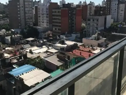 Departamento céntrico de 1 dormitorio + cochera en alquiler.