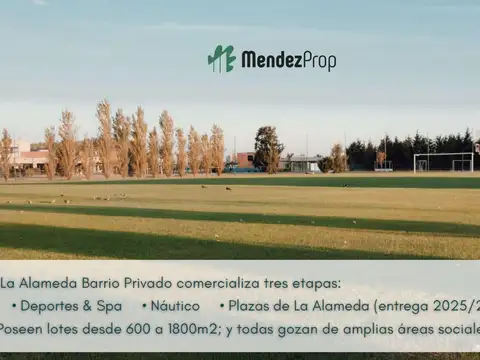 Terreno en Venta en La Alameda, USD 40.000