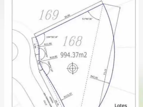 Terreno en Venta 42  mts Frente