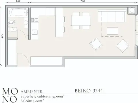 Avenida Francisco Beiró 3500, Piso 4