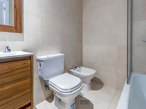 Departamento 2 ambientes con 1 baño