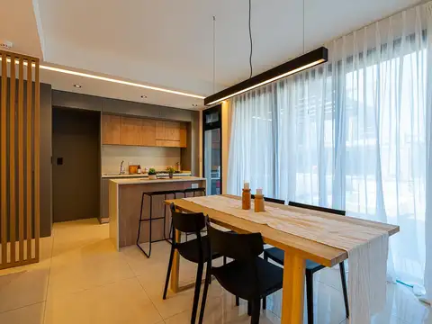 Departamento en venta en Fisherton 2 dormitorios c/patio, pileta y  parrillero