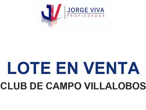 Lote en Venta de 785 m Interno en Villalobos - Pueblos del Plata
