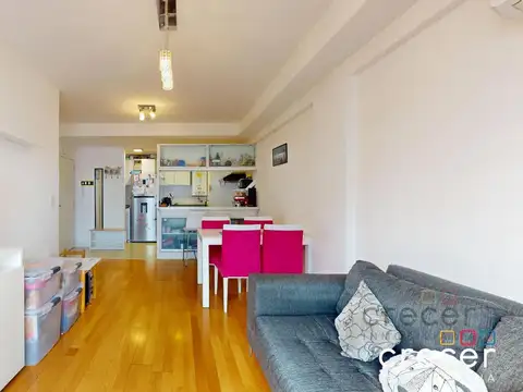 Departamento 2 ambientes con 1 baño
