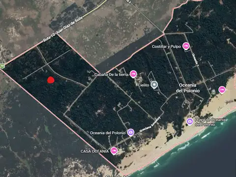 VENTA TERRENO 608 m2 - OCEANIA DEL POLONIO - ROCHA