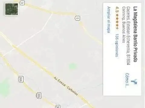 Caceres n° 6500 Ruta 58 Km 9.5