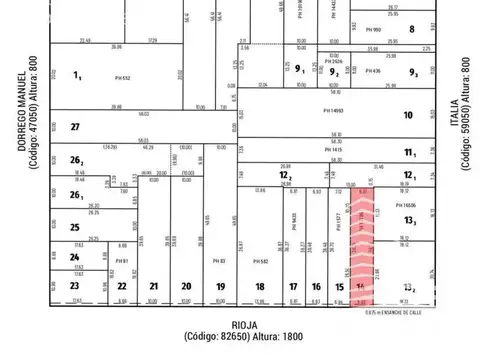 Terreno en Zona Centro