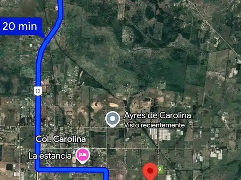 Terreno en Venta en Colonia Carolina, USD 12.500