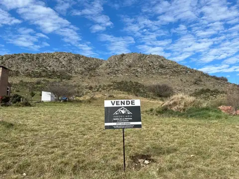 Venta Lote  Con Pie De Montaña Excelentes Vistas Panorámicas