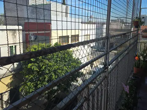 Departamento 3 ambientes con balcon Luminoso  