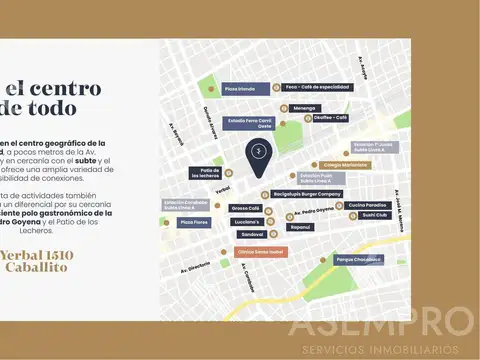Venta Departamento en 3 Ambientes en Caballito Estilo Nordico