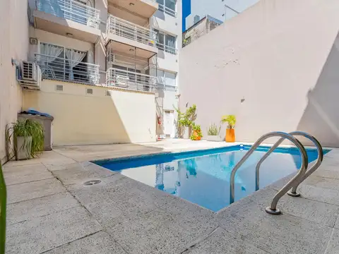 Departamento 2 ambientes alquiler temporario Chacarita con balcón amenities