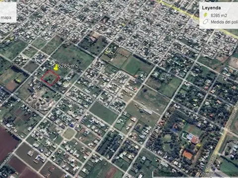 Terreno en Venta 77  mts Fondo