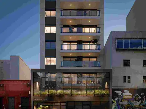 Venta apto un dormitorio balcón y garaje Cordón