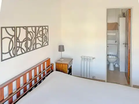 Departamento de 2 ambientes al frente con muebles