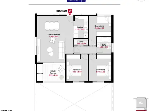 Departamento en Venta en Rosario, Santa Fe