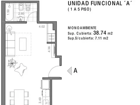 Departamento en Alquiler A Estrenar