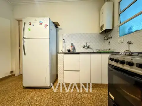 Departamento 3 ambientes con 1 baño