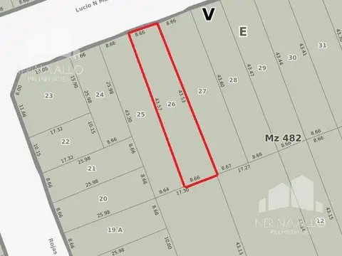 Terreno en Venta en Ituzaingo, USD 310.000