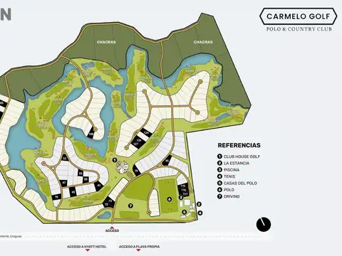 Terreno en Venta en Carmelo, USD 79.900