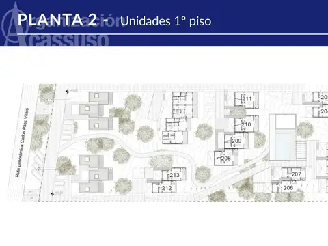 Depto Tipo Casa 2 ambientes con 1 baño