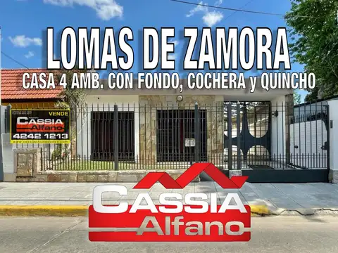 Casa - Lomas de Zamora Oeste