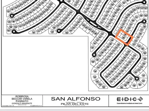 Terreno en Venta 15  mts Fondo